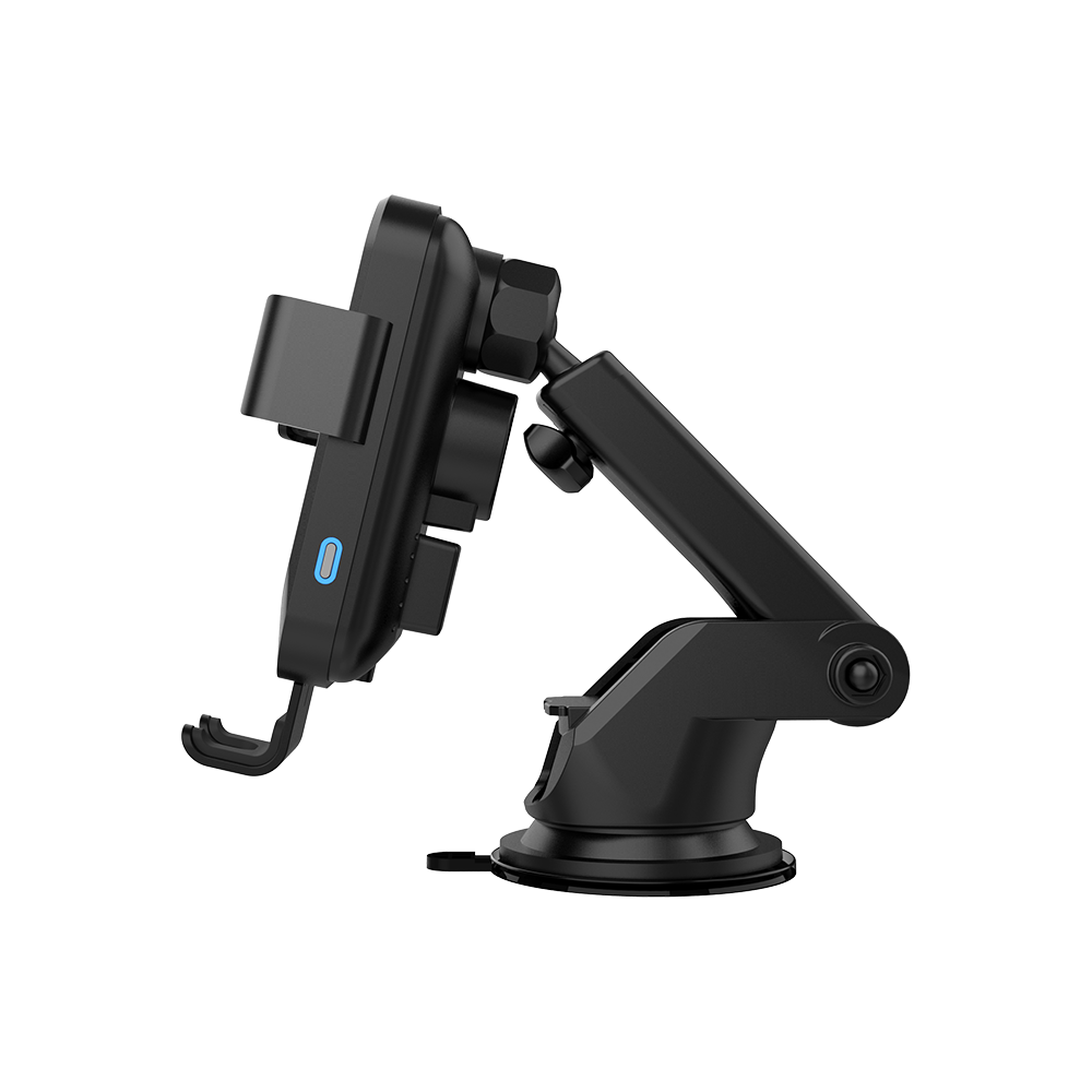 پایه نگهدارنده ماشين Powerology با قابلیت شارژ وایرلس 15 وات هگما